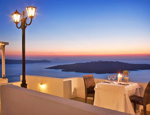 casamentos em santorini