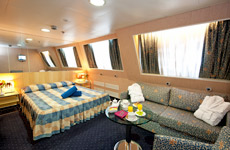 cabina navio orient queen