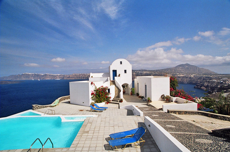 santorini hotéis