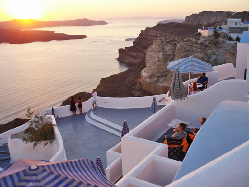 santorini hotéis