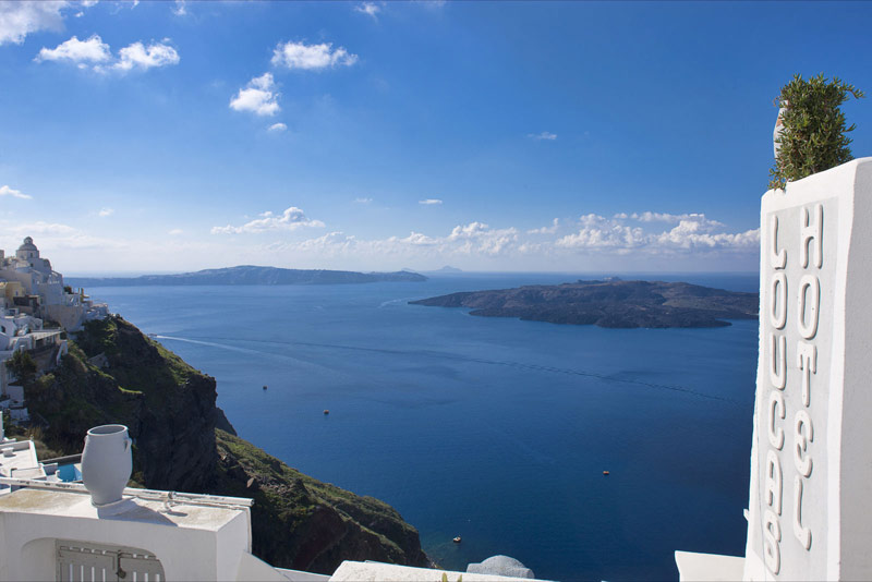 santorini hotéis