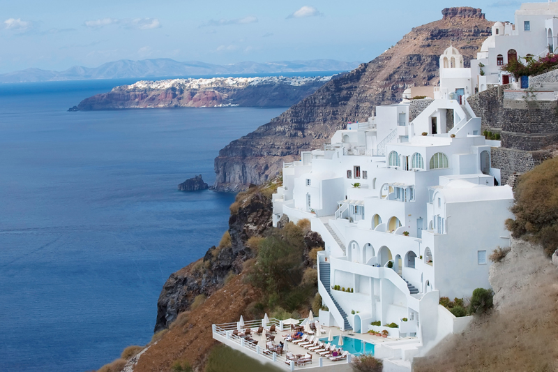 santorini hotéis