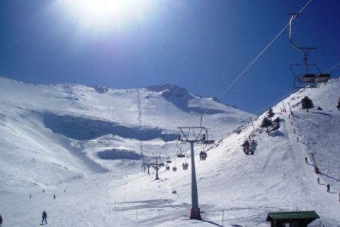 esqui na grecia