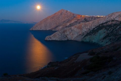 folegandros por do sol