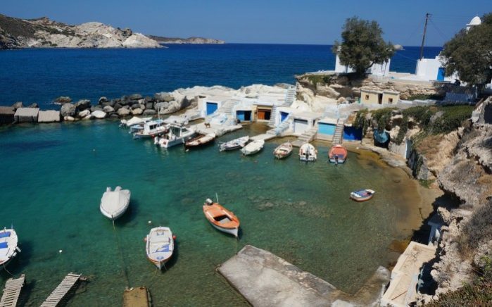 milos grecia