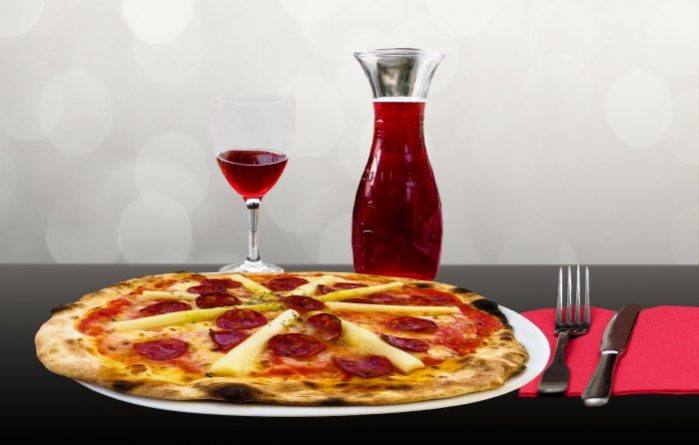 pizza-vinho