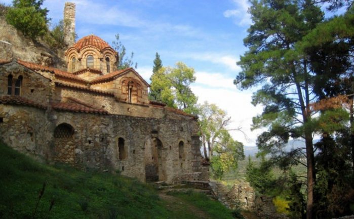 grecia castelo mystras