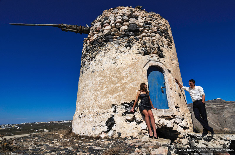 casamento em santorini