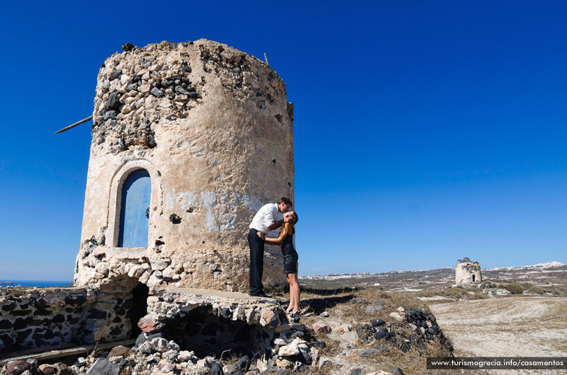 casamento em santorini