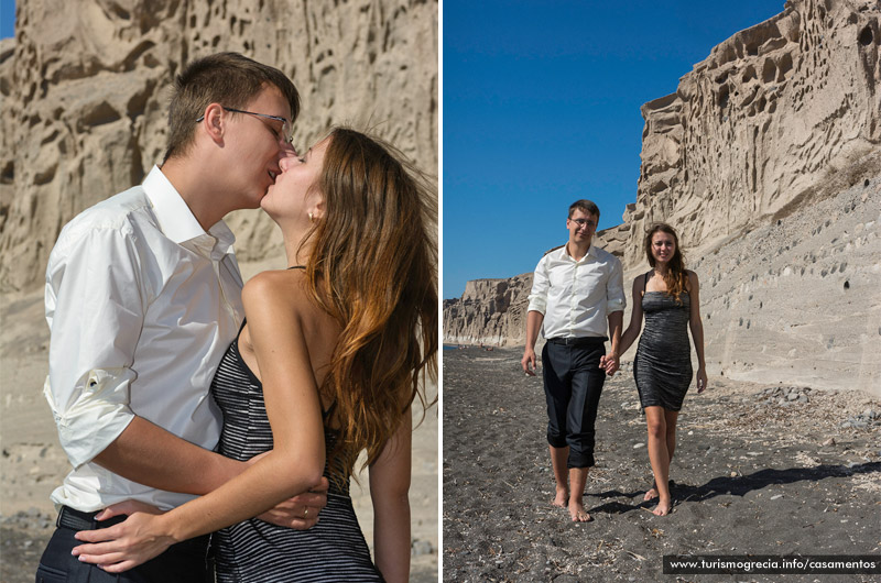 casamento em santorini