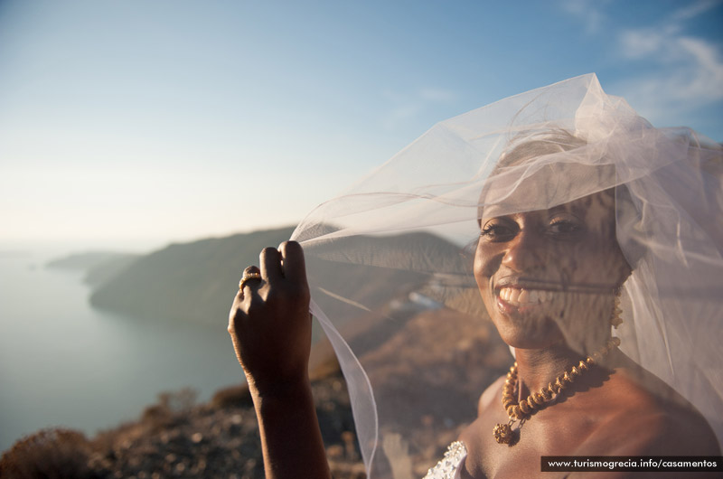 casamento em santorini