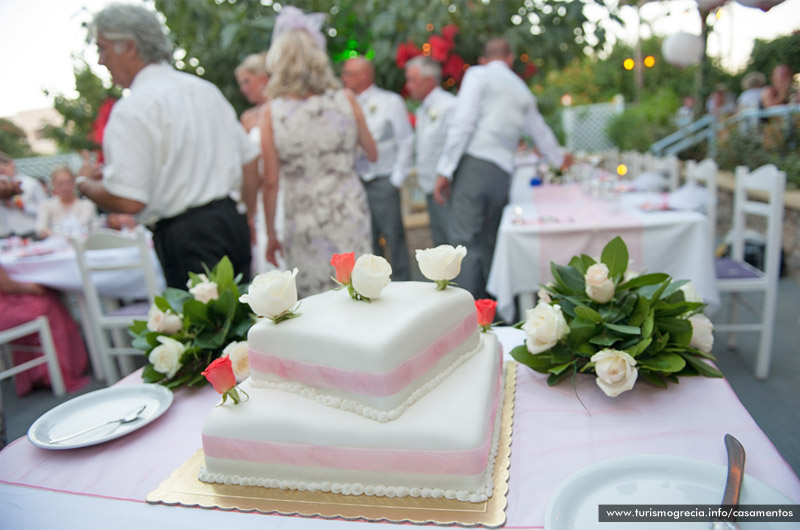 casamento em santorini