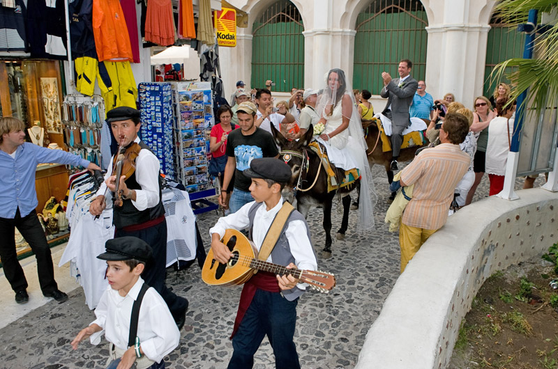 casamento em santorini