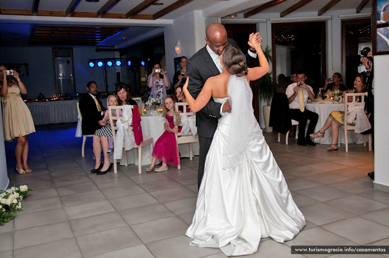 casamento em santorini