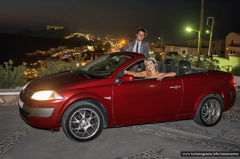 casamento em santorini