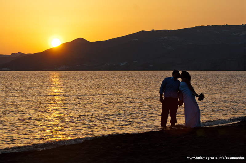 casamento em santorini