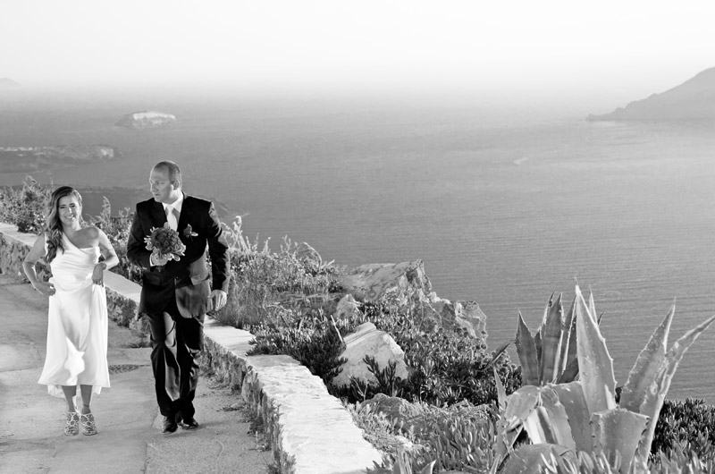 casamento em santorini