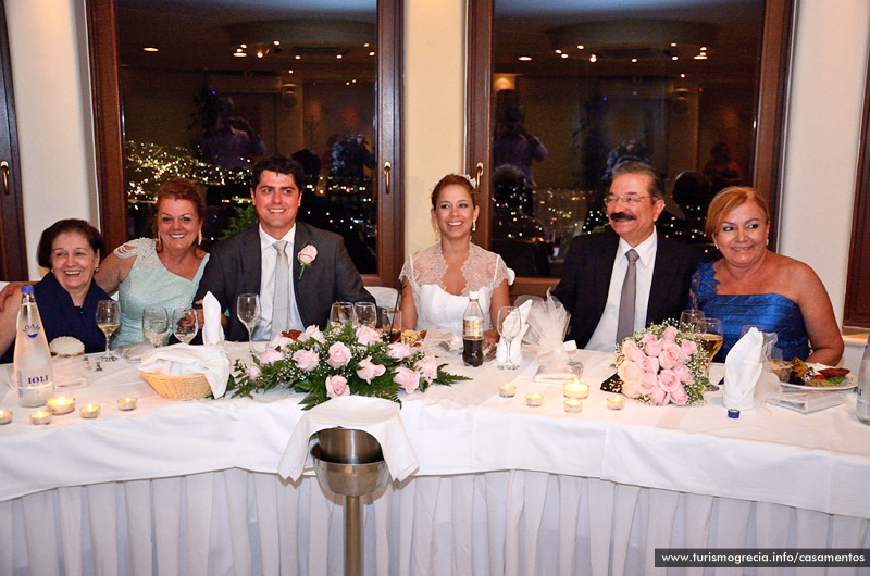 casamento em santorini