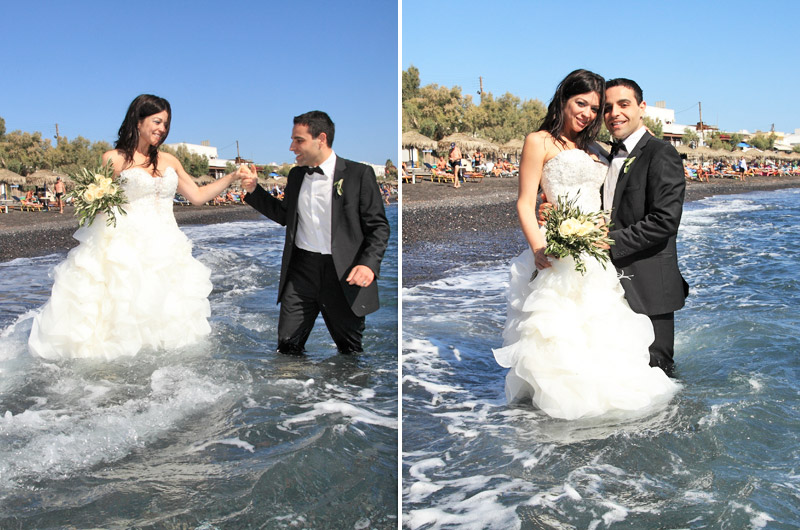 casamento em santorini