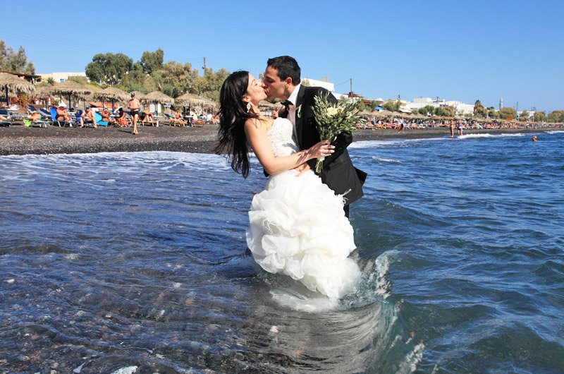 casamento em santorini