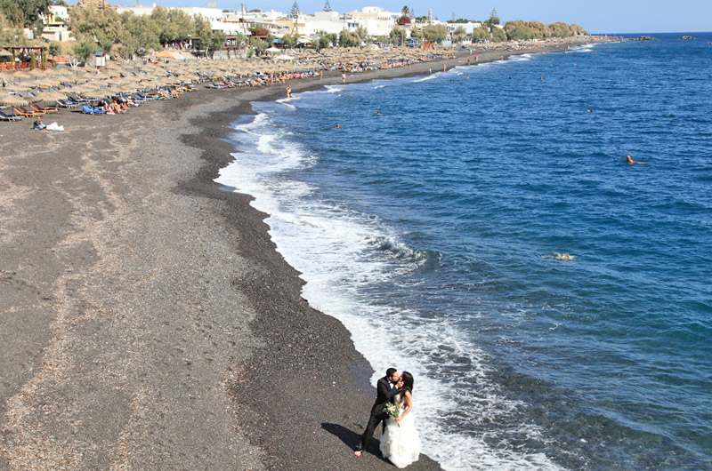 casamento em santorini