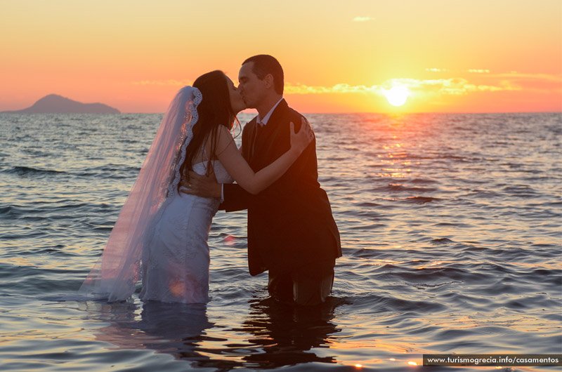 casamento em santorini