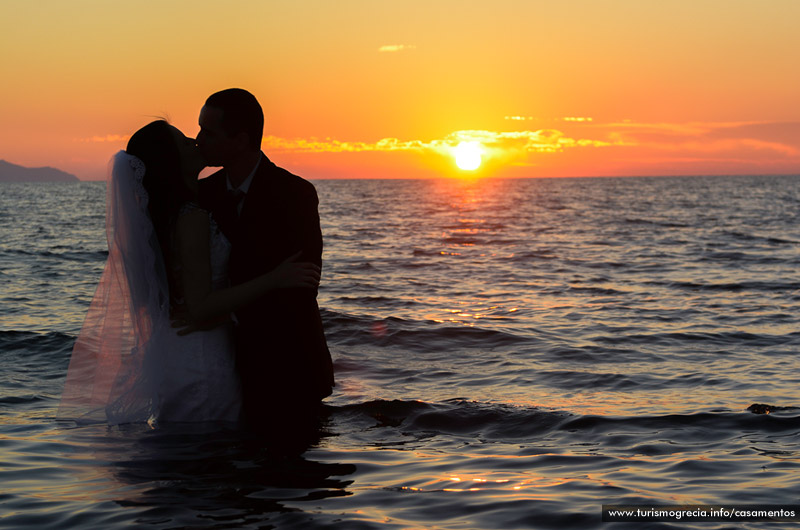 casamento em santorini