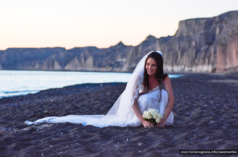 casamento em santorini