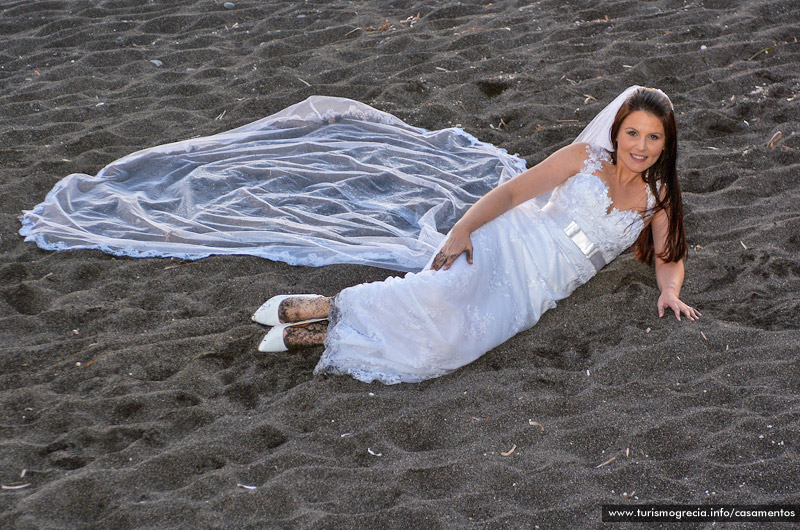 casamento em santorini