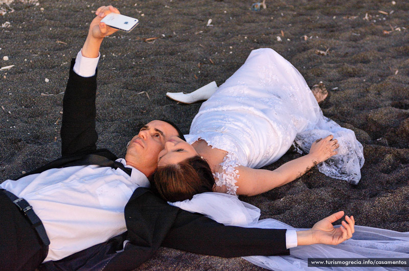 casamento em santorini