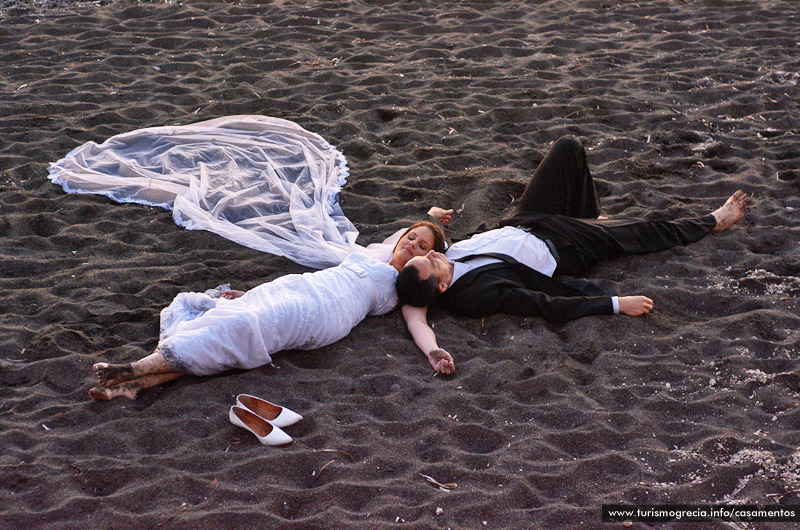 casamento em santorini