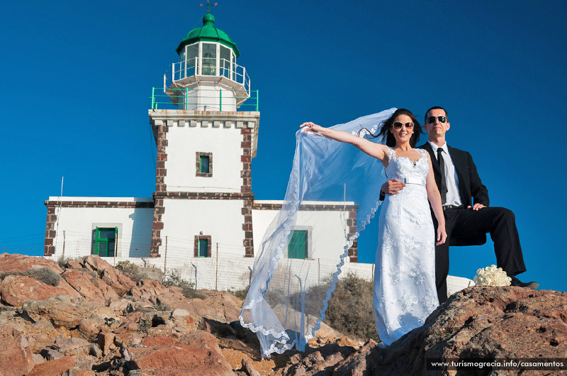 casamento em santorini