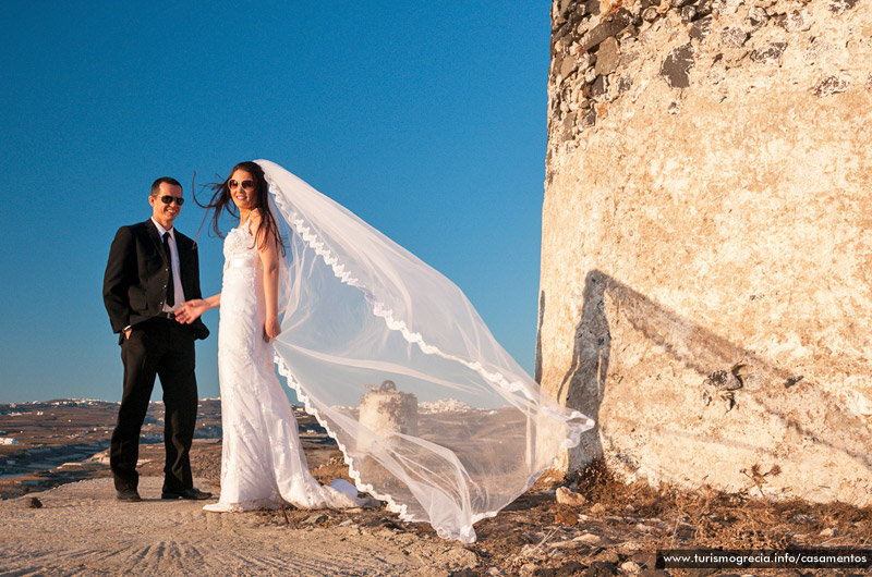 casamento em santorini