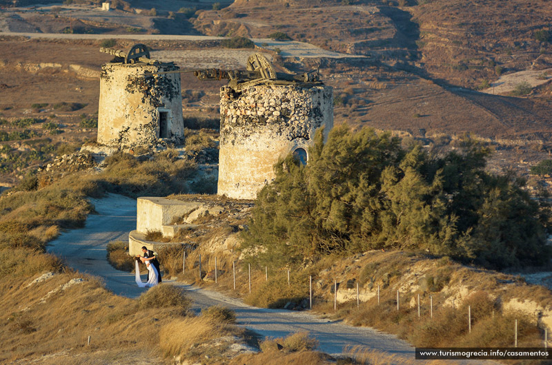 casamento em santorini