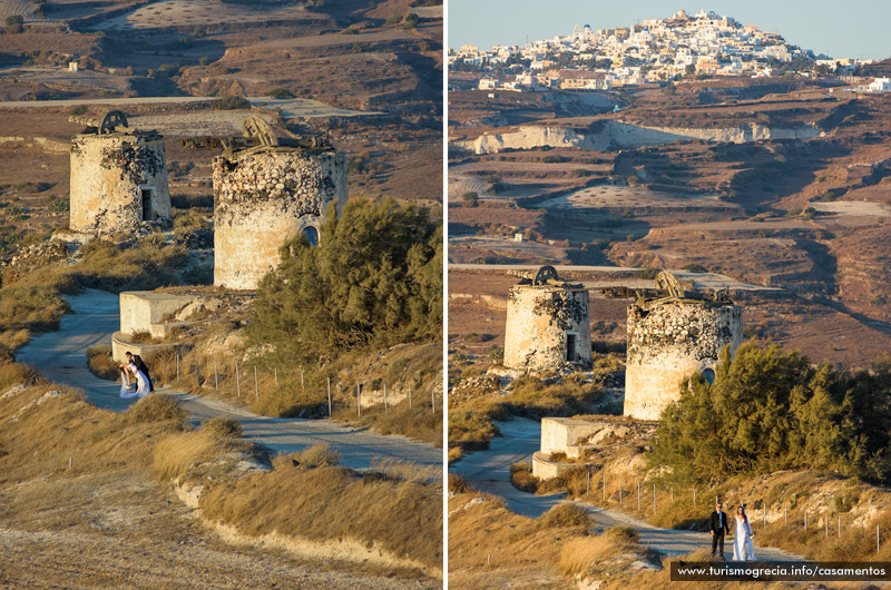 casamento em santorini