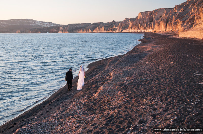 casamento em santorini