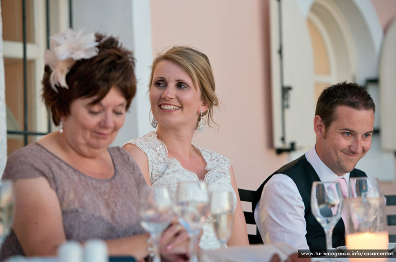 casamento em santorini