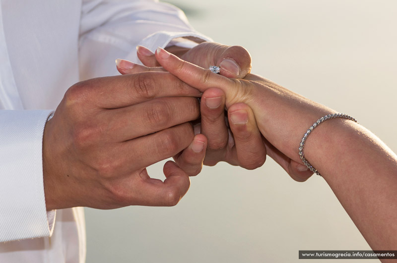 alianças de casamento