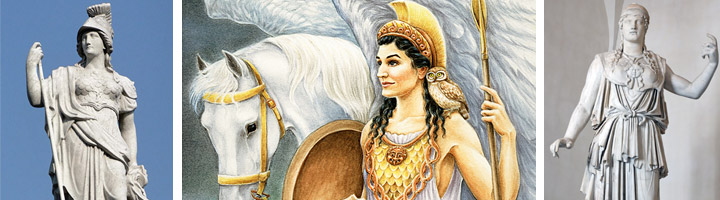 Atena - Deusa da Mitologia Grega - Turismo Grécia