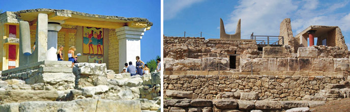 grécia creta heraklio knossos