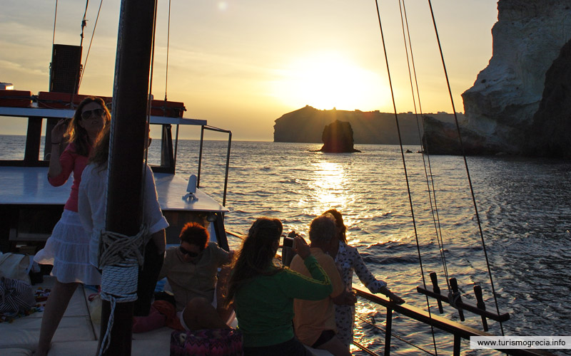 por do sol santorini