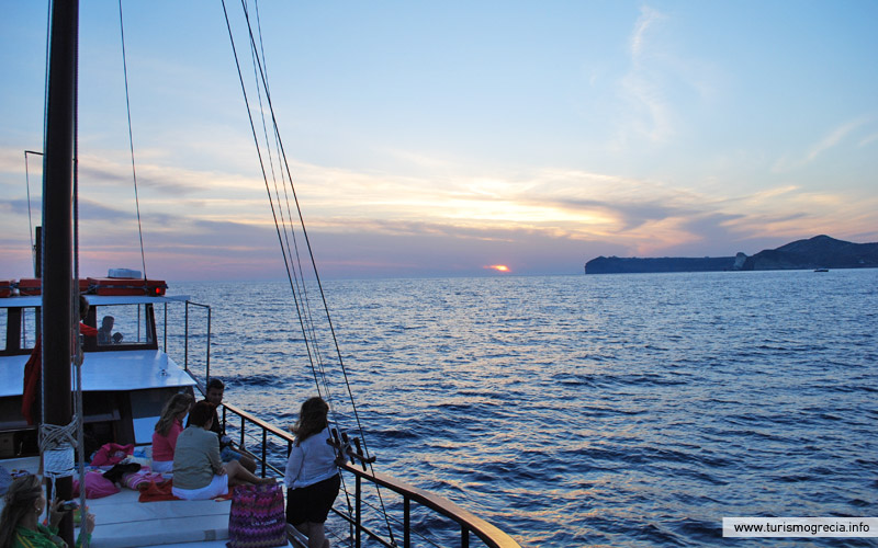 por do sol santorini