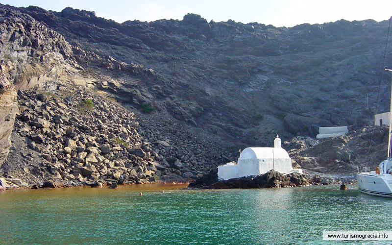 fontes termais santorini