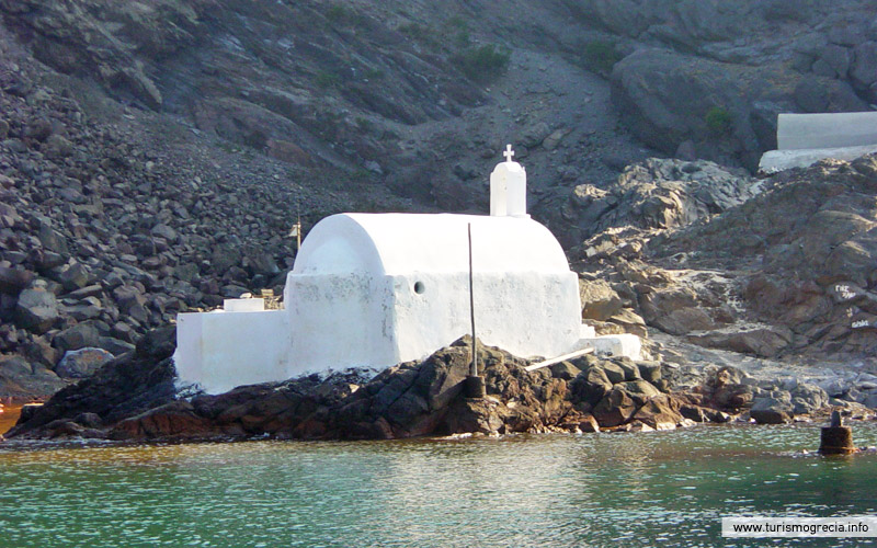 vulcão santorini