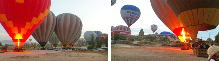 balão na capadócia